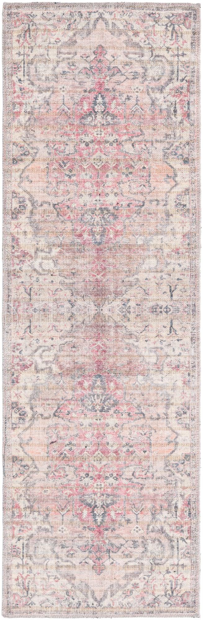 2' x 6' Washable Nostalgia Runner Rug