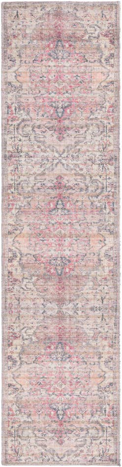 Detailansicht von 60cm x 245cm Waschbar Nostalgia Läufer Teppich
