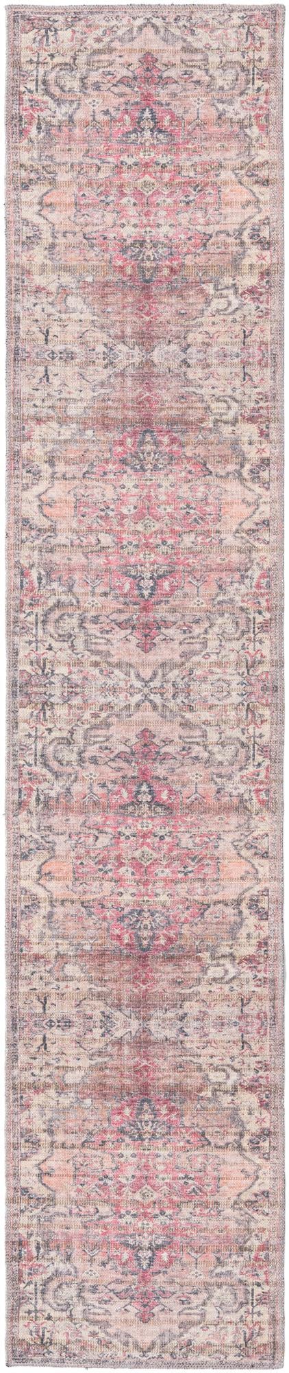 2' x 10' Washable Nostalgia Runner Rug