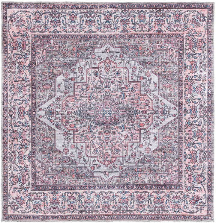160cm x 160cm lavable Mangata Alfombra Cuadrado