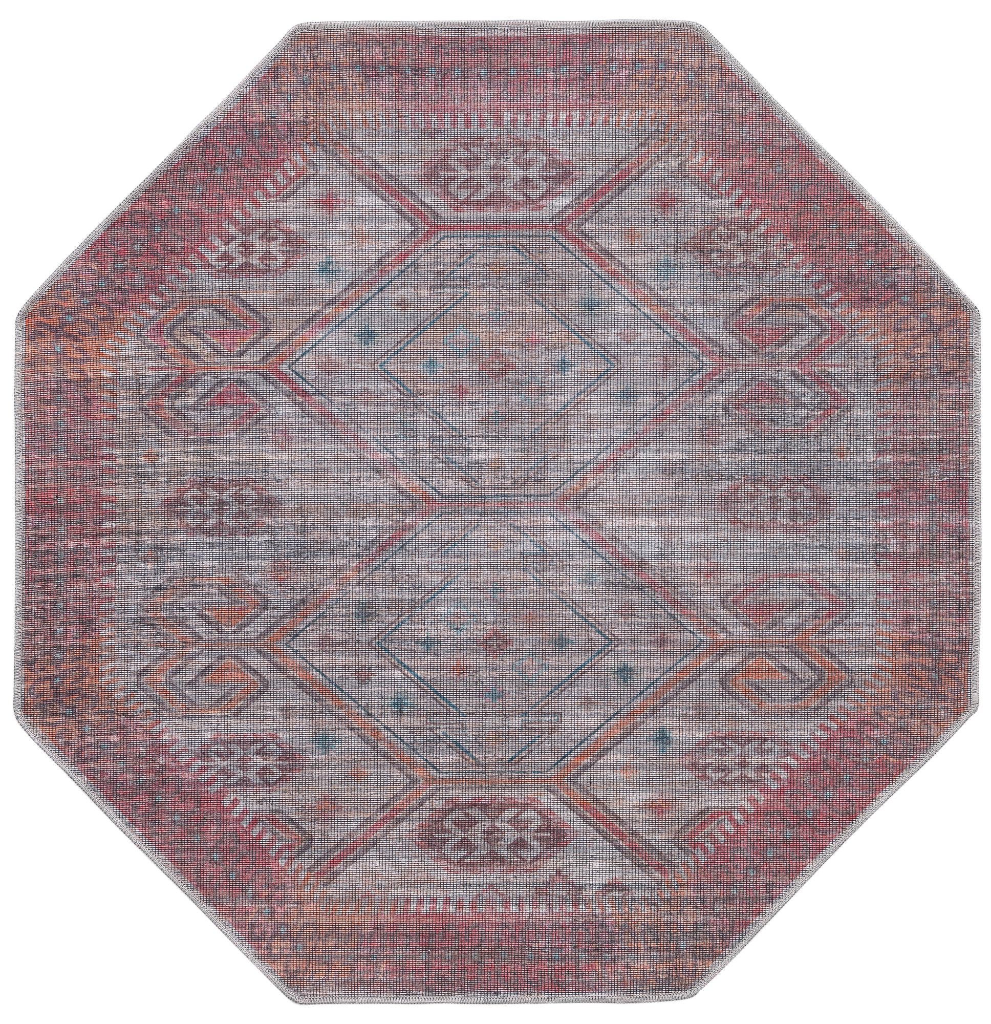 5' 3 x 5' 3 Washable Sisu Octagon Rug