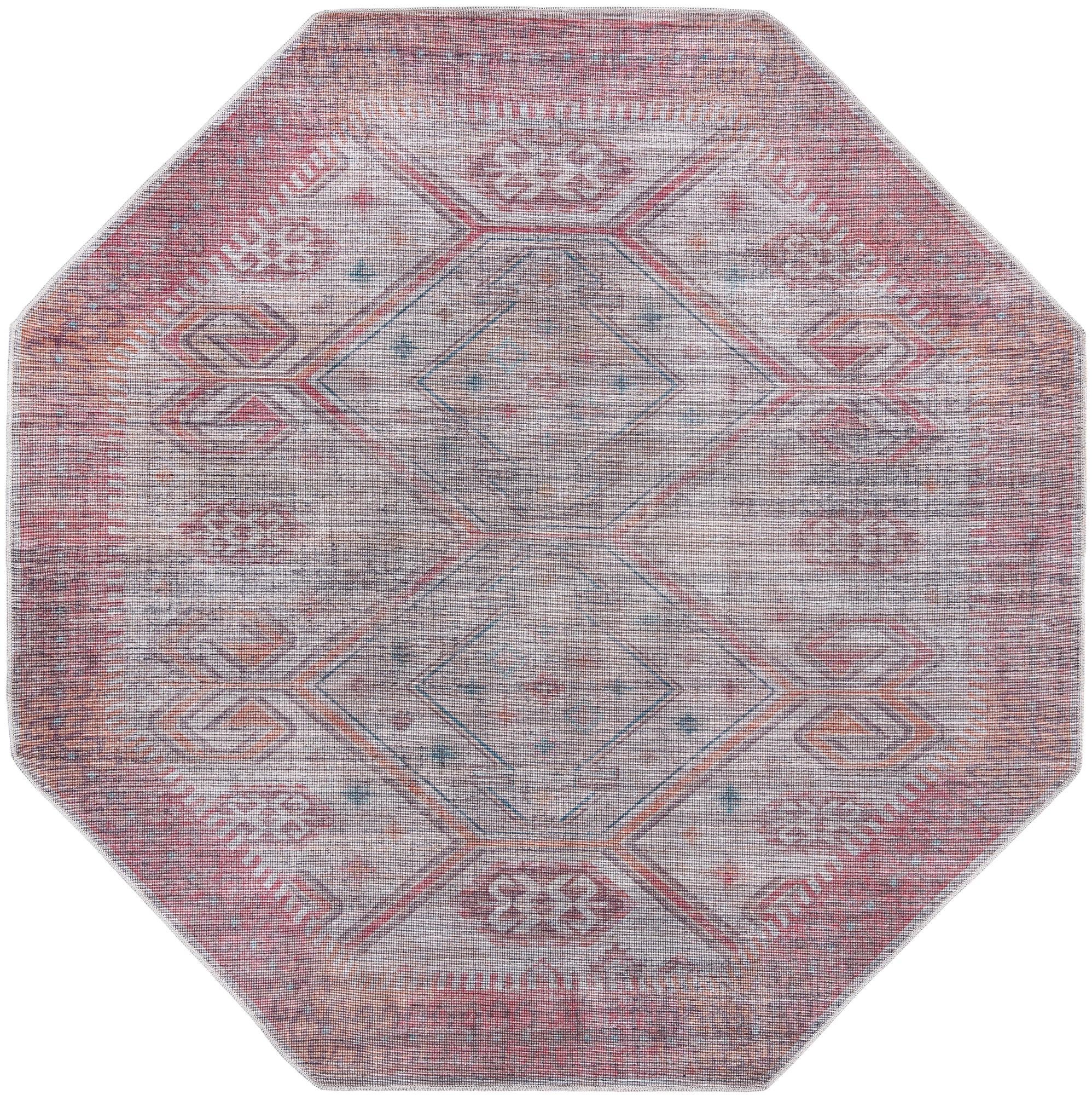 7' 10 x 7' 10 Washable Sisu Octagon Rug