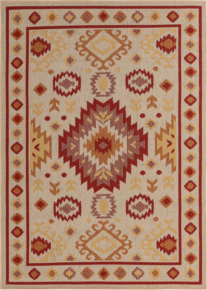 4' x 6' Easy-Clean Baja Indoor / Outdoor Rug