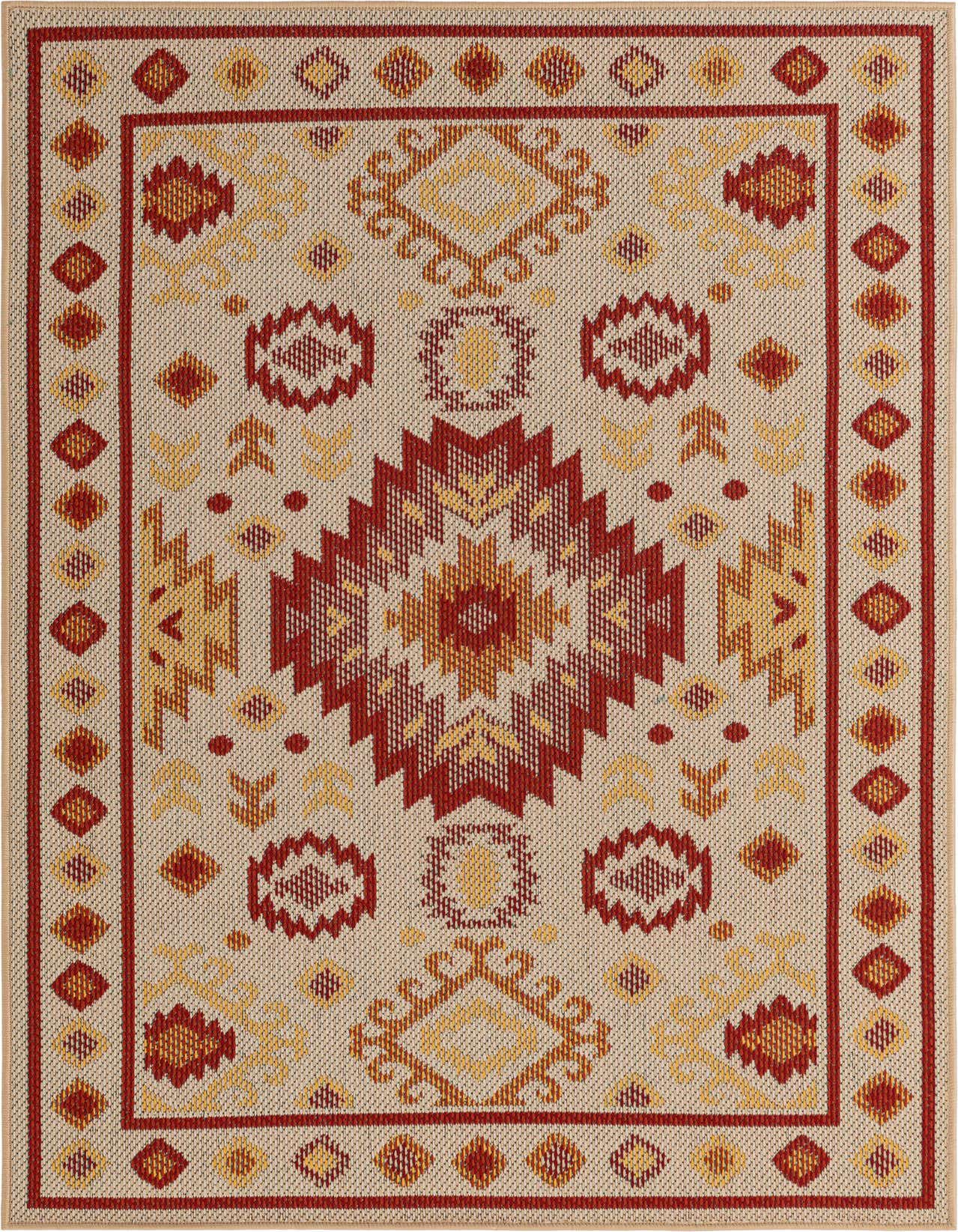4' x 6' Easy-Clean Baja Indoor / Outdoor Rug