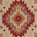 Rug Beige and Rust Red Swatch link