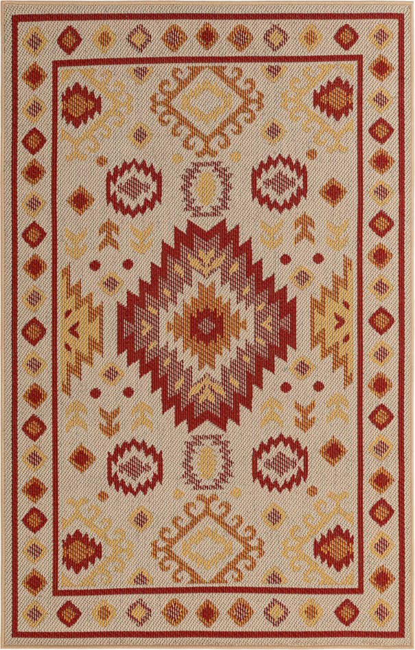 Detail image of 4' x 6' Easy-Clean Baja Indoor / Outdoor Rug