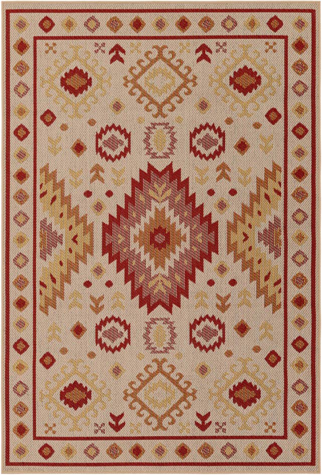 Detail image of 5' 3 x 8' Easy-Clean Baja Indoor / Outdoor Rug