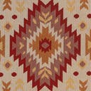 Rug Beige and Rust Red Swatch link