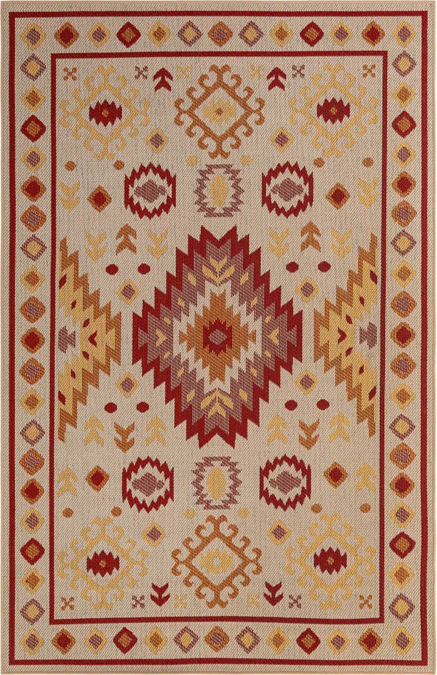 Detail image of 6' x 9' Easy-Clean Baja Indoor / Outdoor Rug
