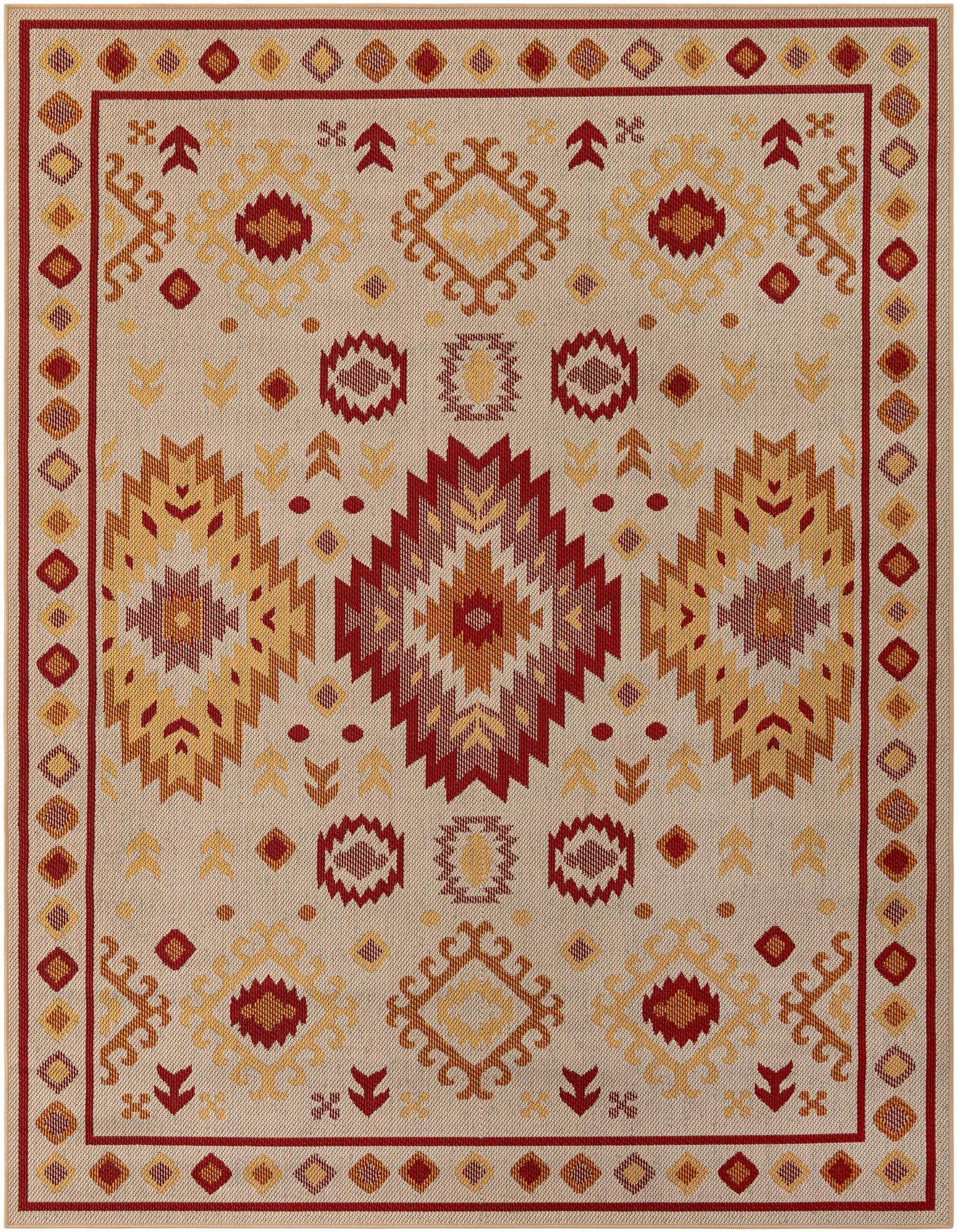 7' 10 x 10' Easy-Clean Baja Indoor / Outdoor Rug