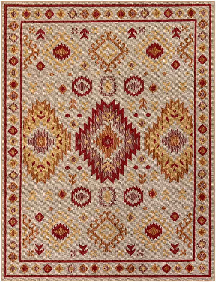 7' 10 x 10' Easy-Clean Baja Indoor / Outdoor Rug
