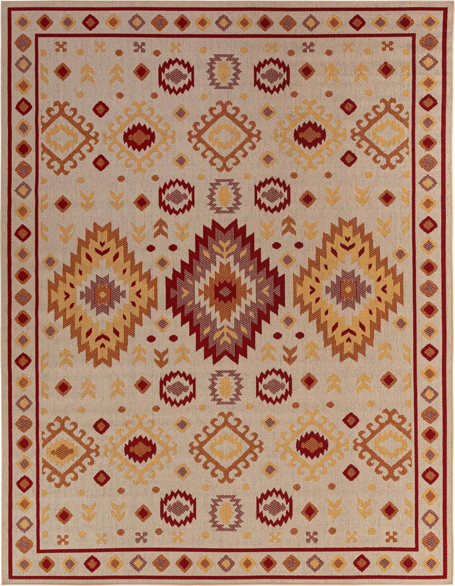 9' x 12' Easy-Clean Baja Indoor / Outdoor Rug