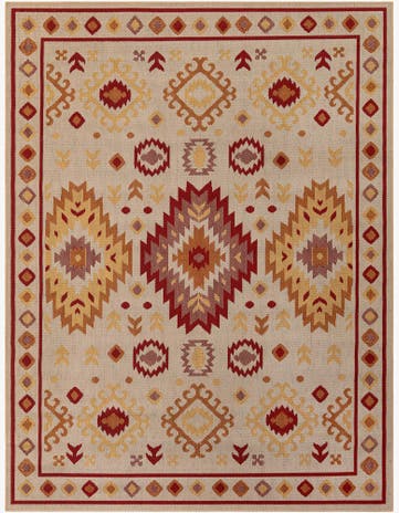 7' 10 x 10' Easy-Clean Baja Indoor / Outdoor Rug