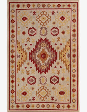 6' x 9' Easy-Clean Baja Indoor / Outdoor Rug