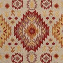 Rug Beige and Rust Red Swatch link
