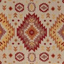 Rug Beige and Rust Red Swatch link