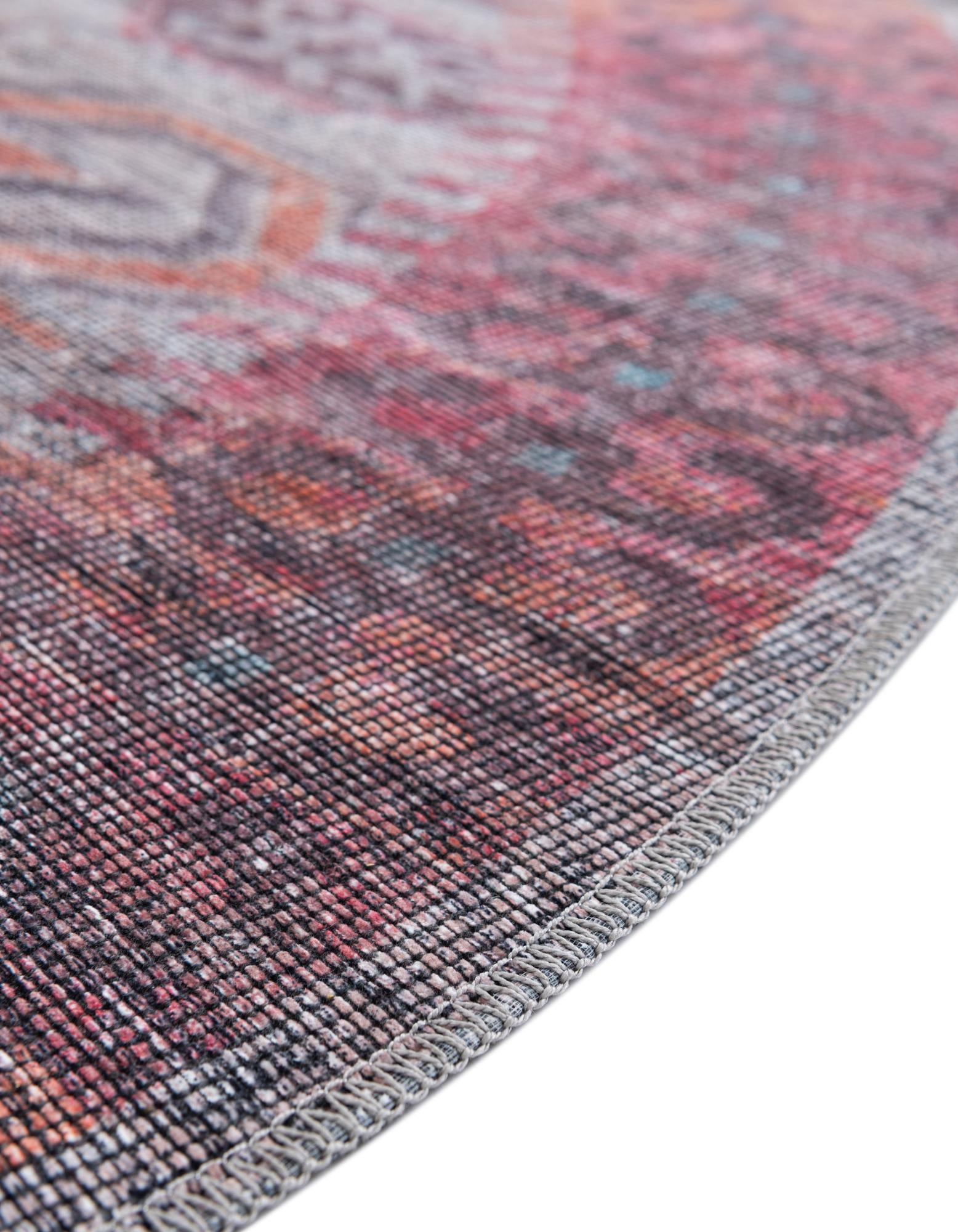 4' x 4' Washable Sisu Round Rug