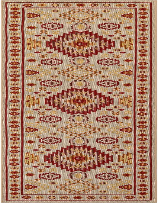 Detail image of 2' 7 x 10' Easy-Clean Baja Indoor / Outdoor Runner Rug