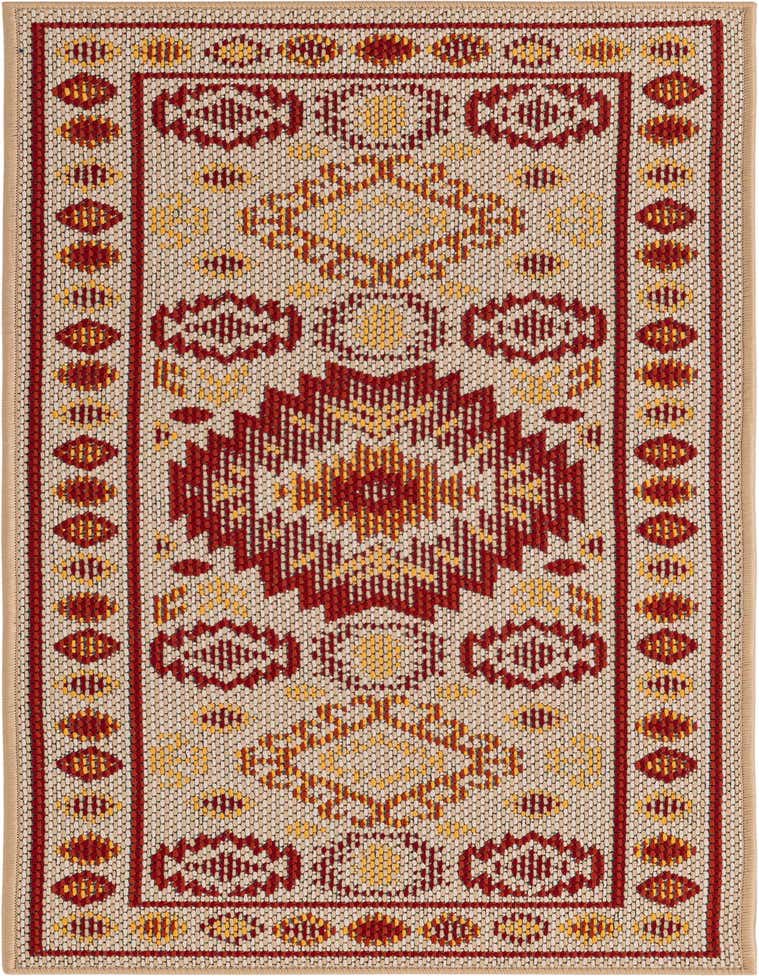 2' x 5' Easy-Clean Baja Indoor / Outdoor Runner Rug