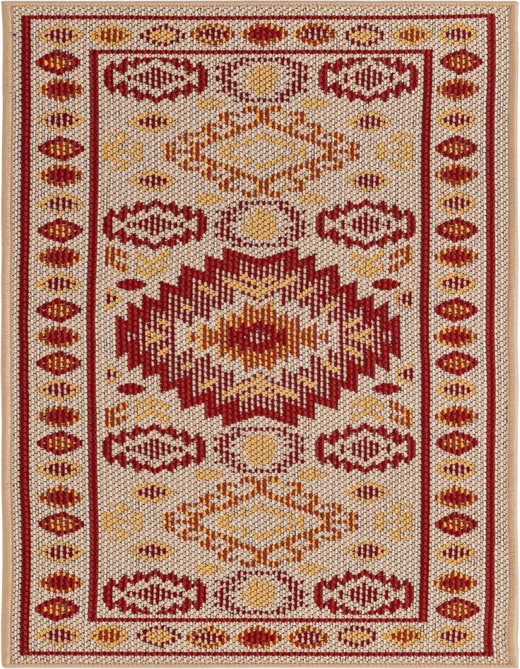Detail image of 2' x 5' Easy-Clean Baja Indoor / Outdoor Runner Rug