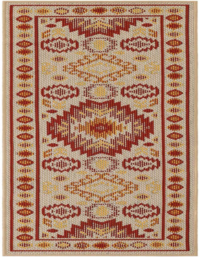 2' x 6' Easy-Clean Baja Indoor / Outdoor Runner Rug