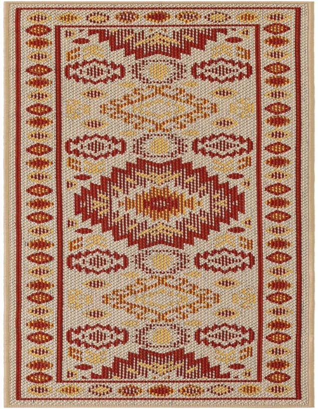 Detail image of 2' x 6' Easy-Clean Baja Indoor / Outdoor Runner Rug