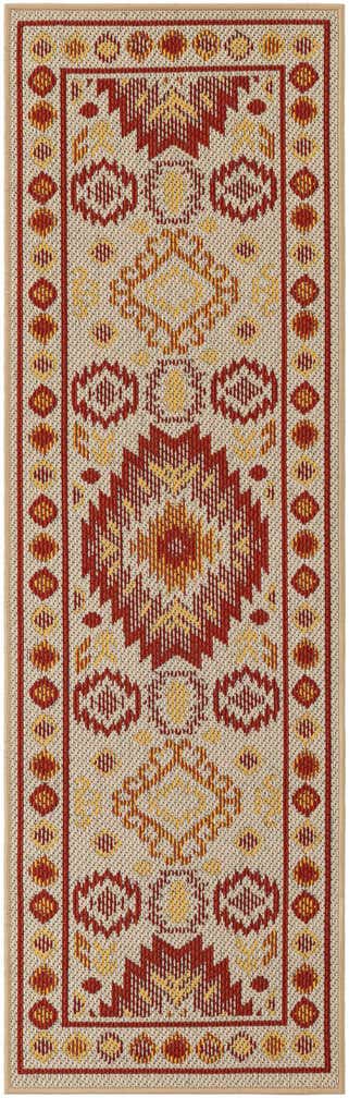 2' x 6' Easy-Clean Baja Indoor / Outdoor Runner Rug