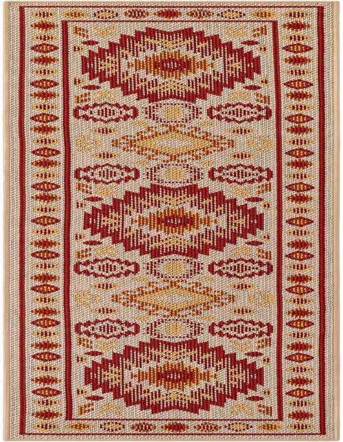 2' x 8' Easy-Clean Baja Indoor / Outdoor Runner Rug