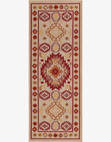 2' x 5' Easy-Clean Baja Indoor / Outdoor Runner Rug