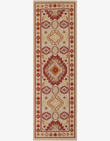 2' x 6' Easy-Clean Baja Indoor / Outdoor Runner Rug