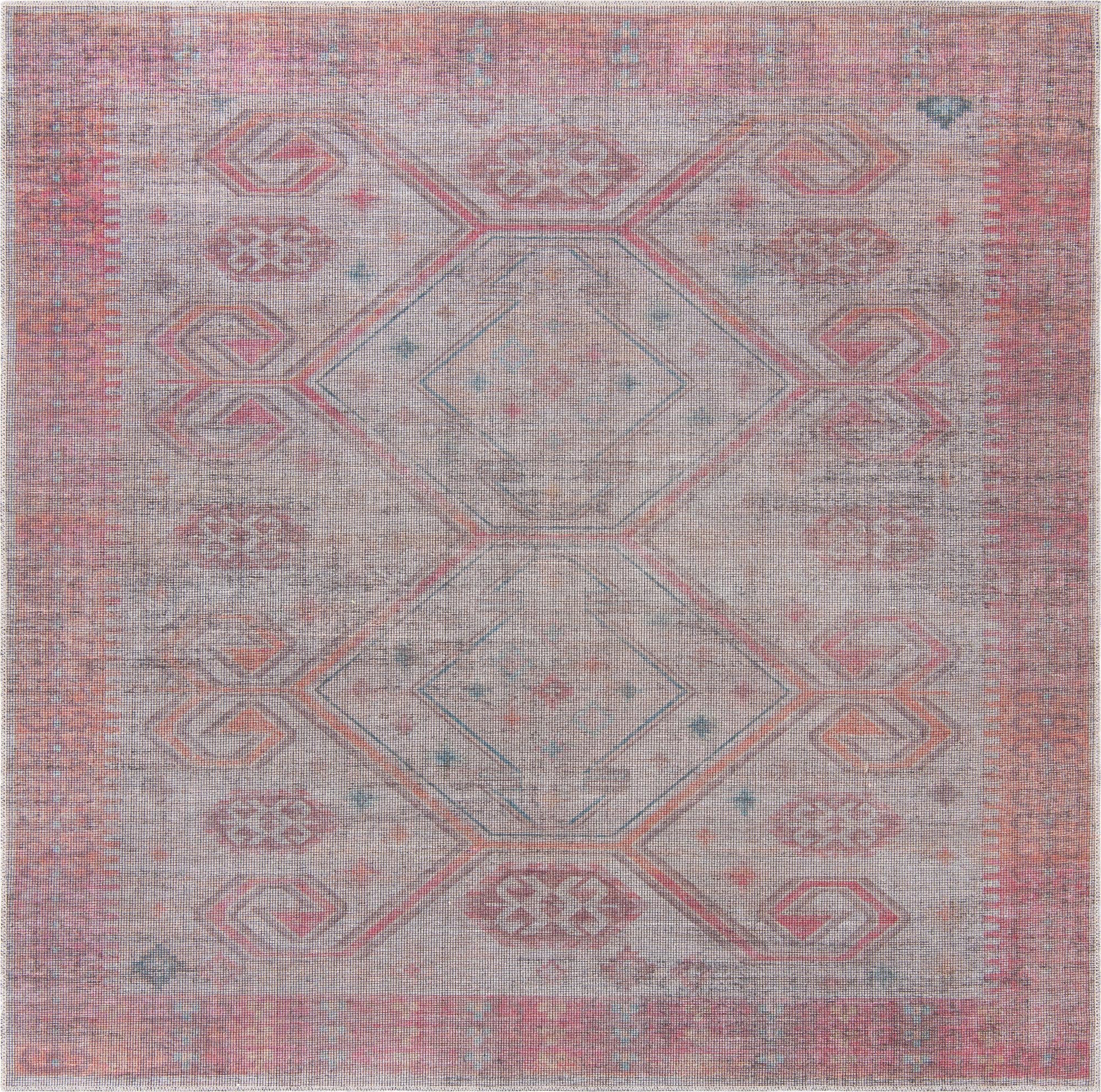 7' 3 x 7' 3 Washable Sisu Square Rug