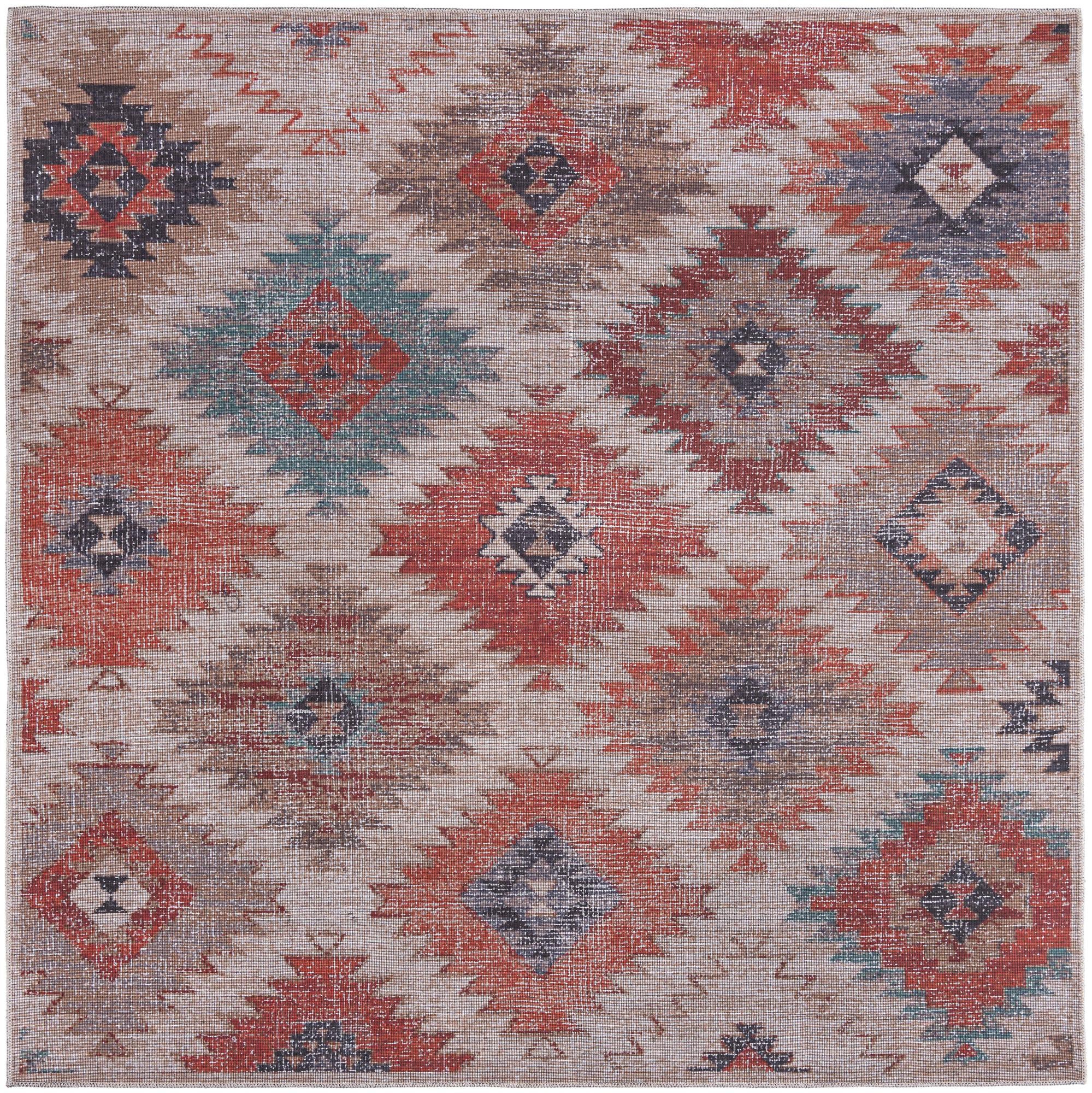 7' 10 x 7' 10 Washable Sisu Square Rug