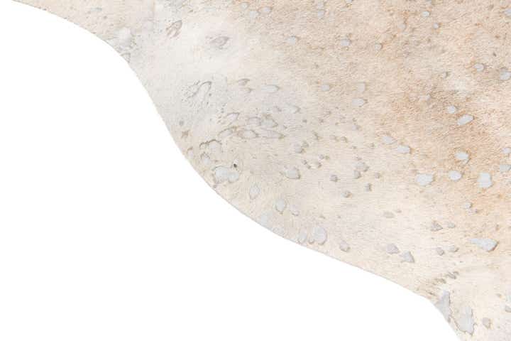 6' 2 x 7' 3 Cowhide Leather Freeform Rug