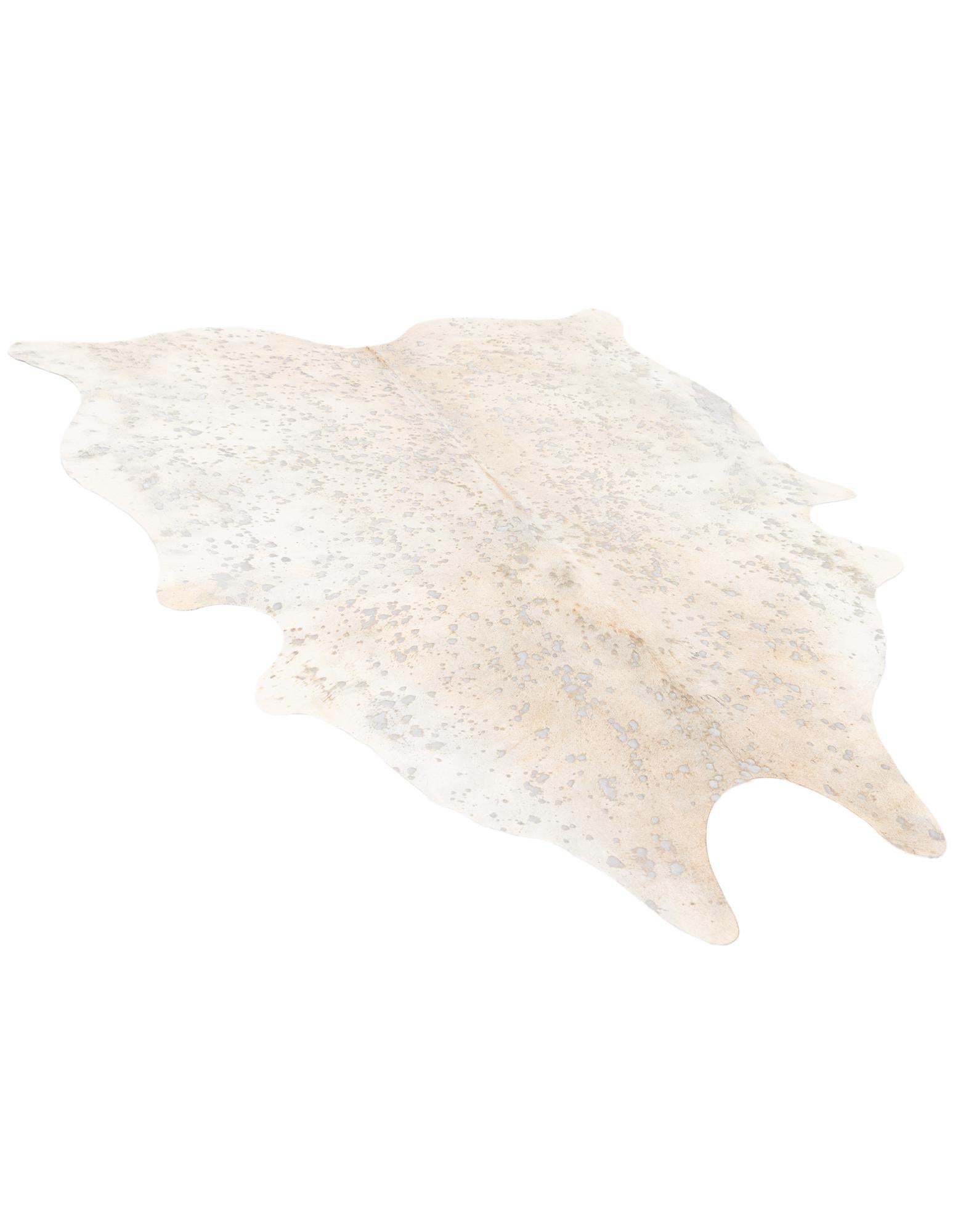 205cm x 230cm Cowhide Leather Alfombra Freeform