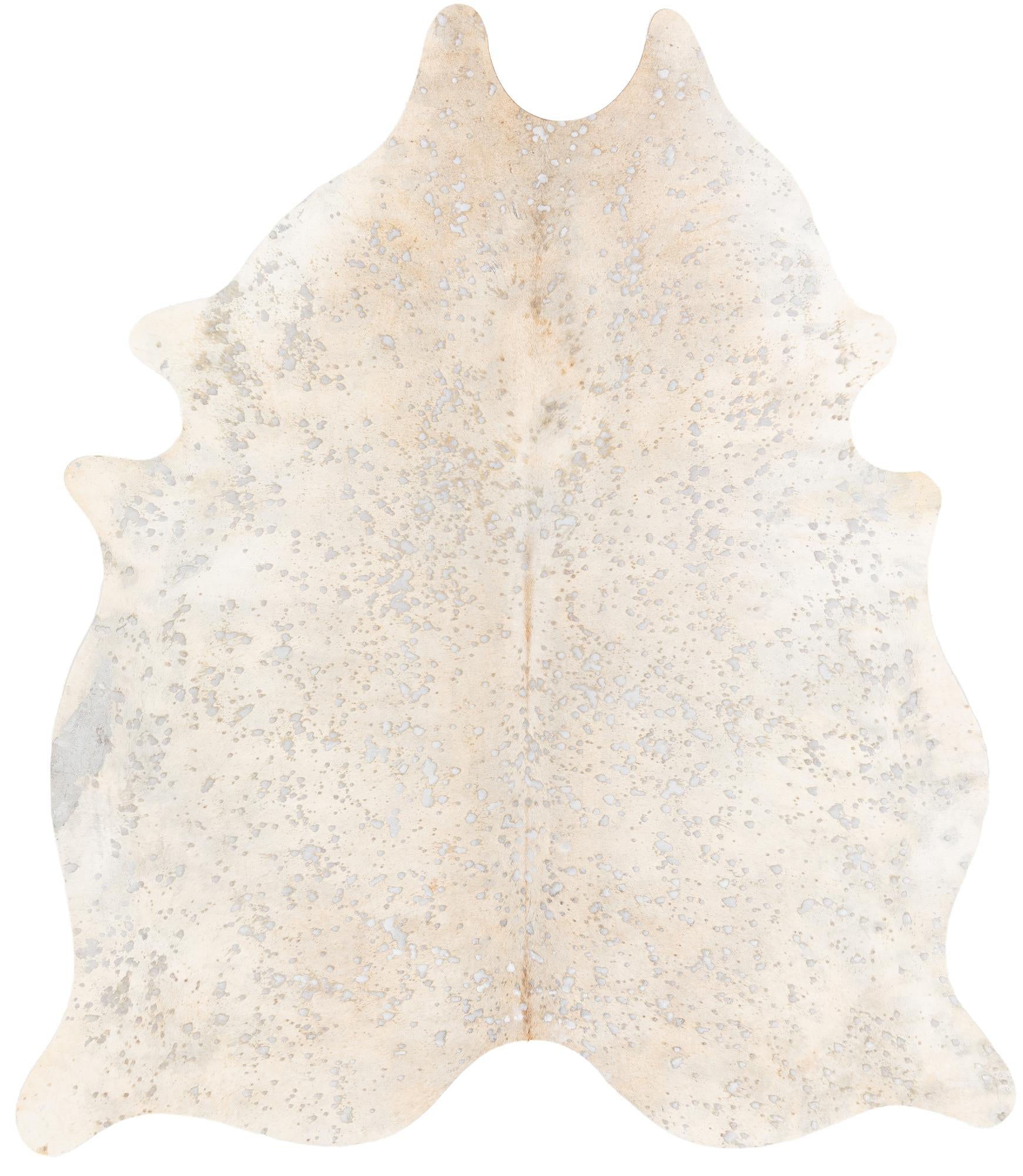 205cm x 230cm Cowhide Leather Alfombra Freeform
