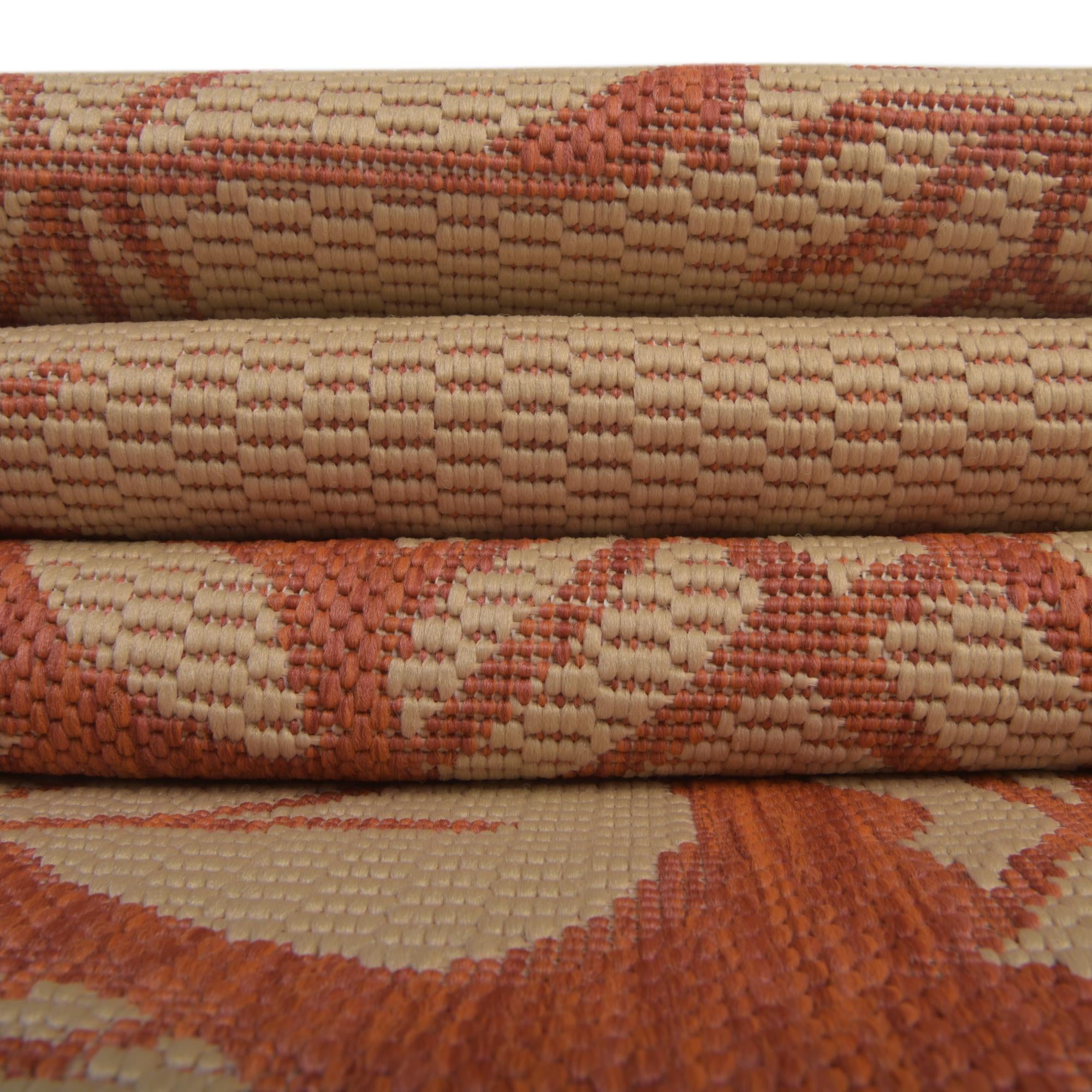 6' x 9' Easy-Clean Botanical Indoor / Outdoor Rug