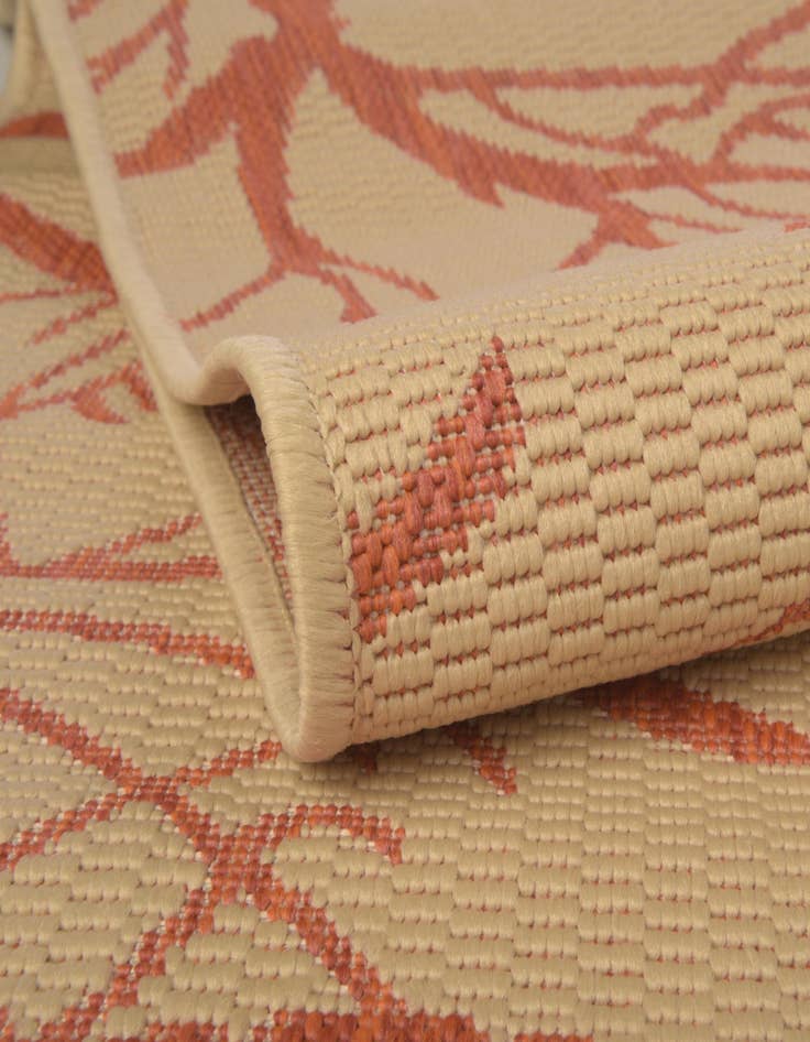 Detail image of 9' x 12'  Washable Botanical Indoor / Outdoor Rug