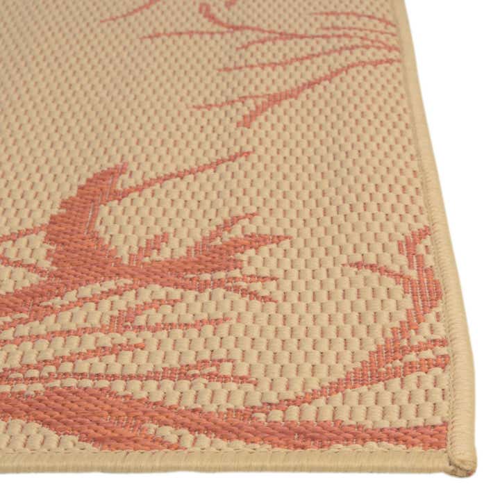 6' x 9' Easy-Clean Botanical Indoor / Outdoor Rug