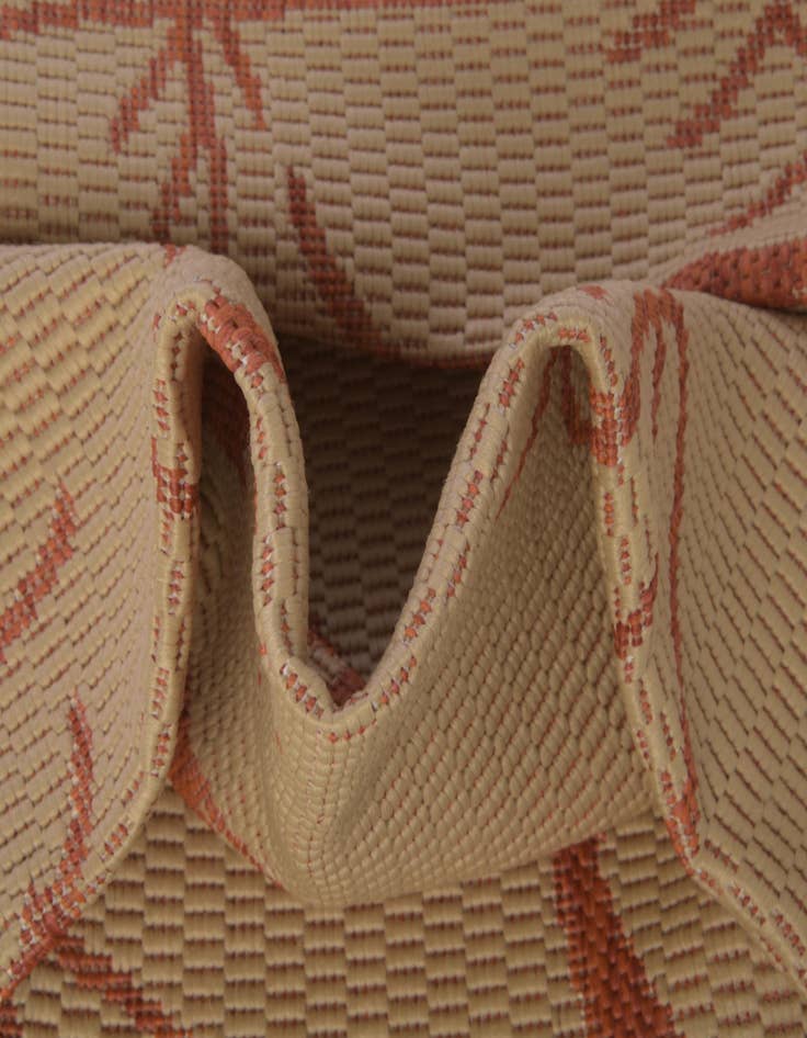 Detail image of 9' x 12'  Washable Botanical Indoor / Outdoor Rug