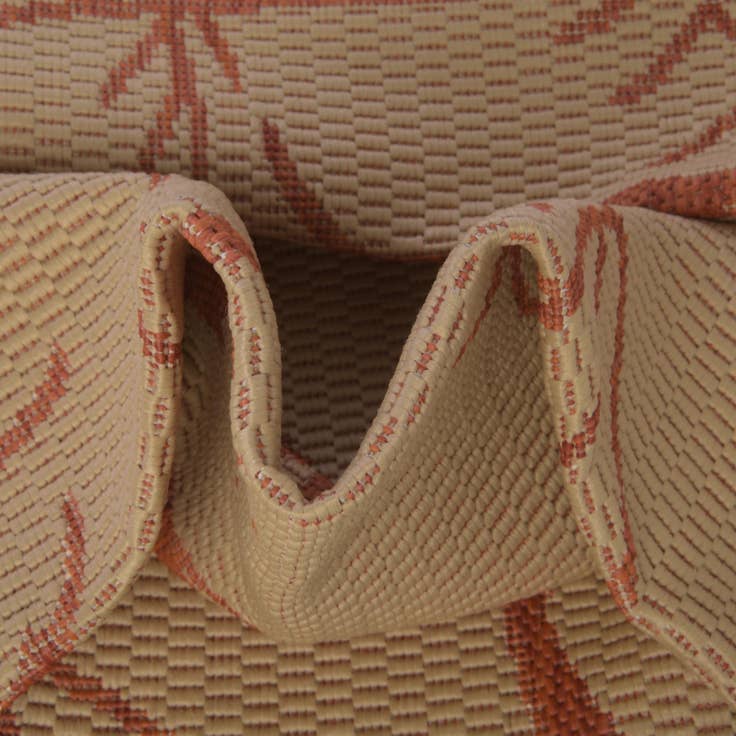 Detail image of 6' x 9' Easy-Clean Botanical Indoor / Outdoor Rug