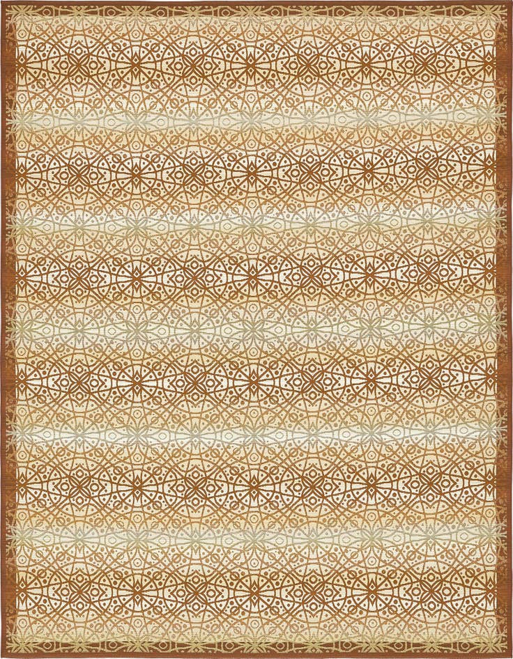 Detail image of 10' x 12' 2 Easy-Clean Lattice Indoor / Outdoor Rug