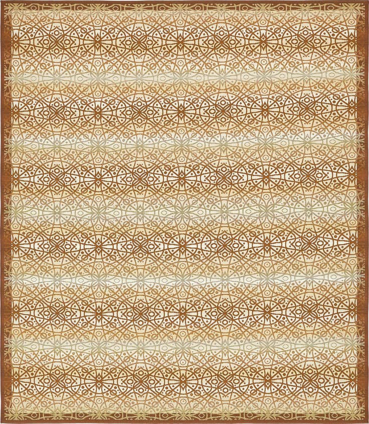 Detail image of 10' x 12' 2 Easy-Clean Lattice Indoor / Outdoor Rug