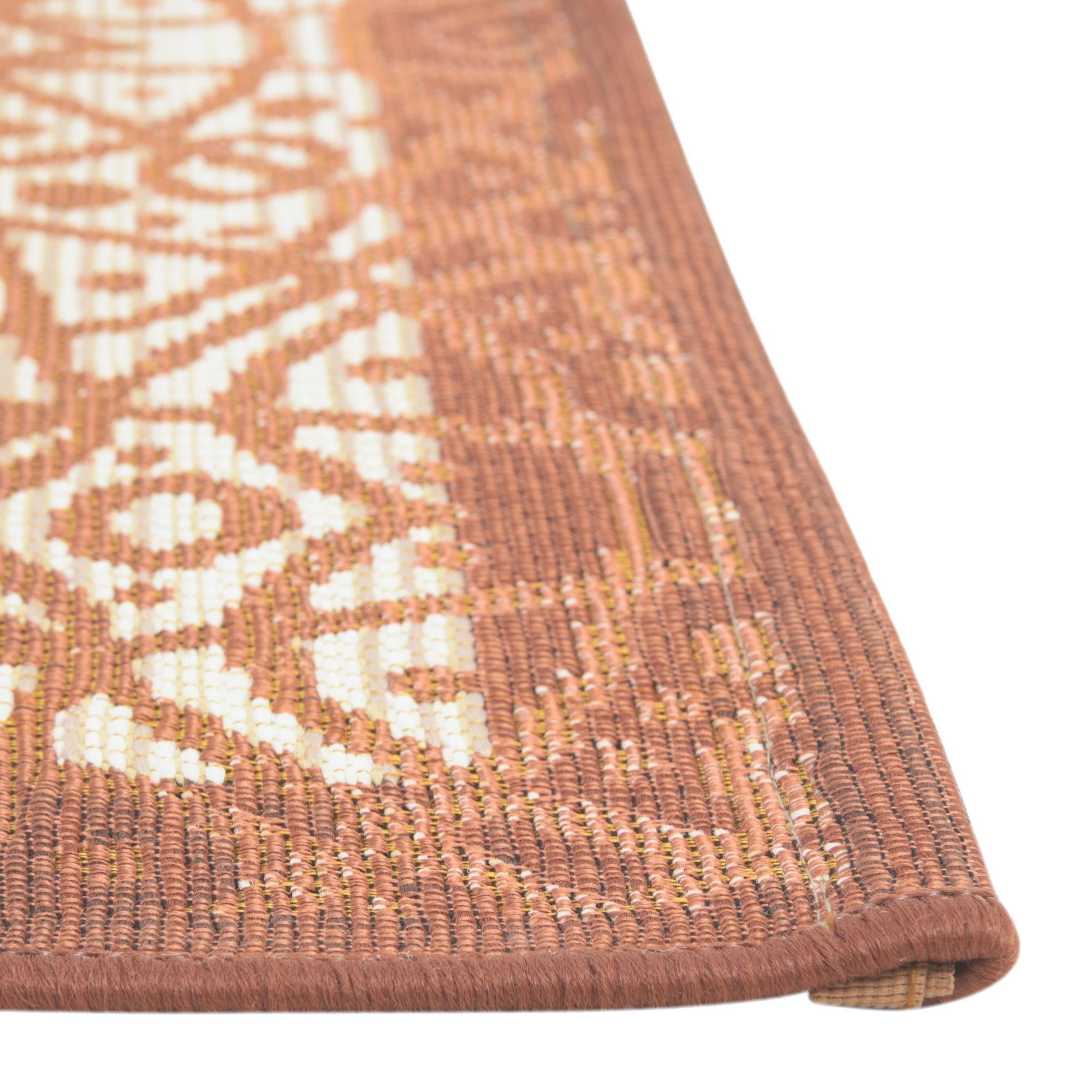10' x 12' 2 Easy-Clean Trellis Indoor / Outdoor Rug
