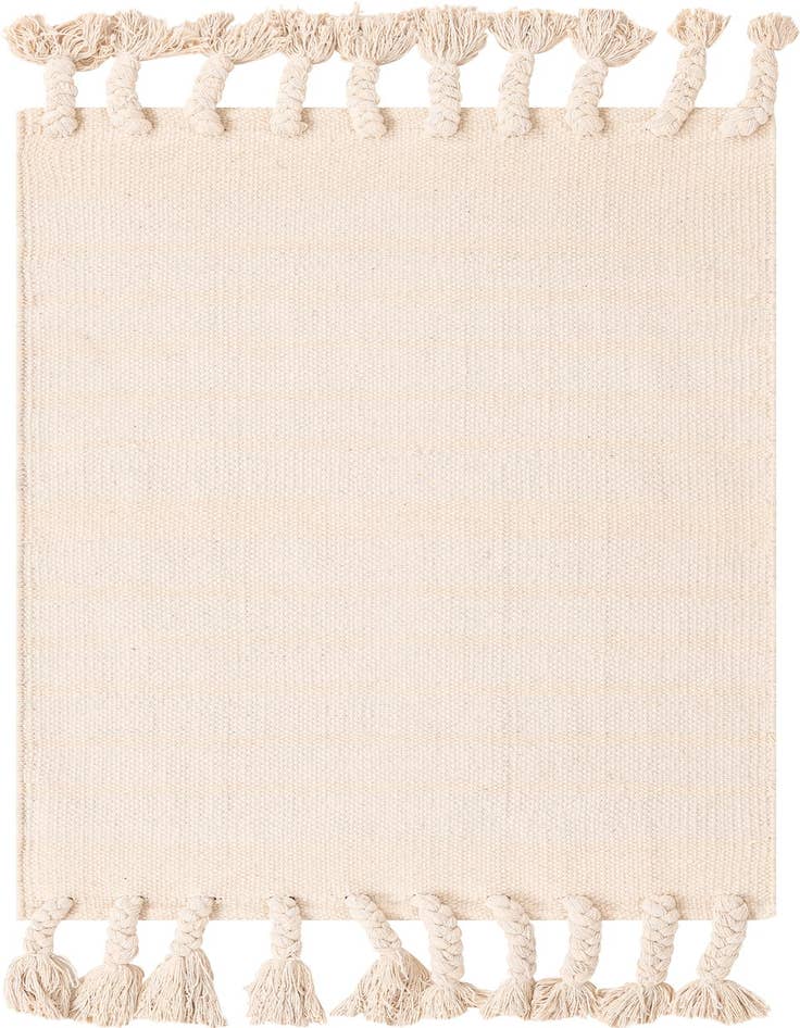Detail image of 2' x 3' 1 Hand Woven Chindi Cotton Rug