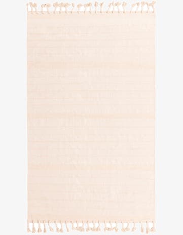 6' 1 x 9' Hand Woven Chindi Cotton Rug