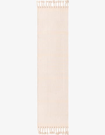 2' 7 x 10' Hand Woven Chindi Cotton Runner Rug