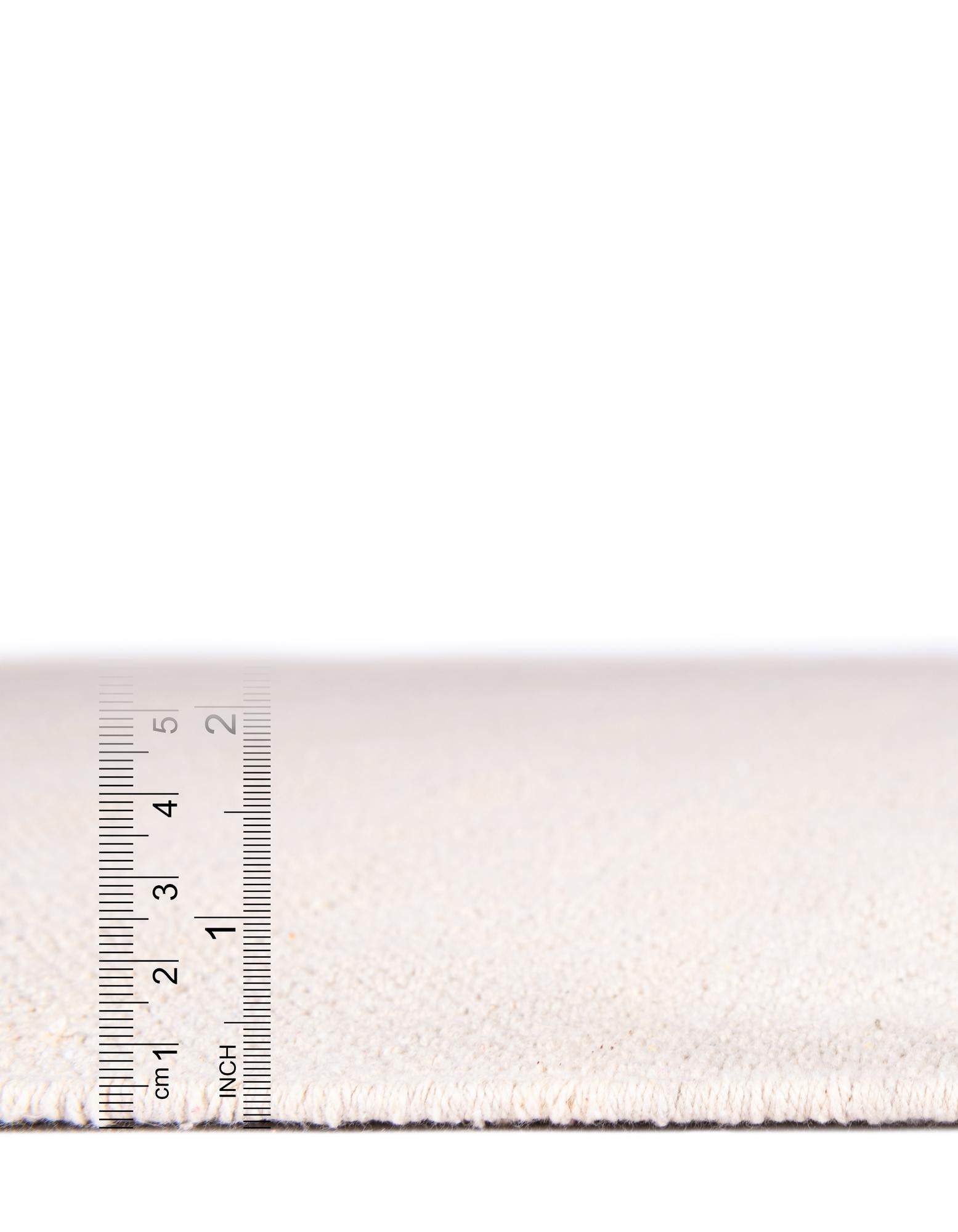 7' 1 x 7' 1 Hand Woven Chindi Cotton Square Rug
