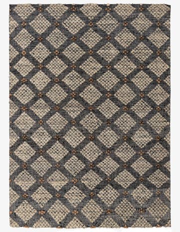 5' 7 x 7' 9 Hand Knotted Darya Wool Rug