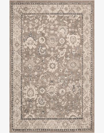 Beige Brown Madeline Rug