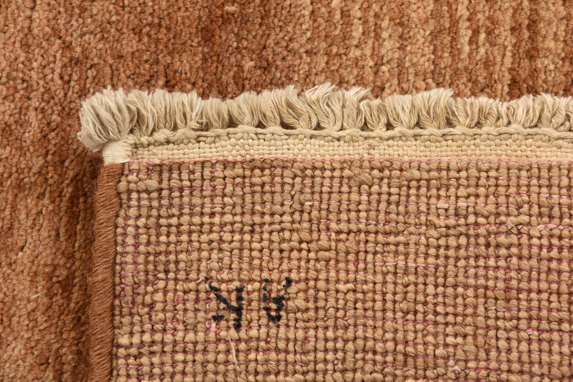 3' 4 x 6' 8 Hand Knotted Modern Ziegler Wool Rug